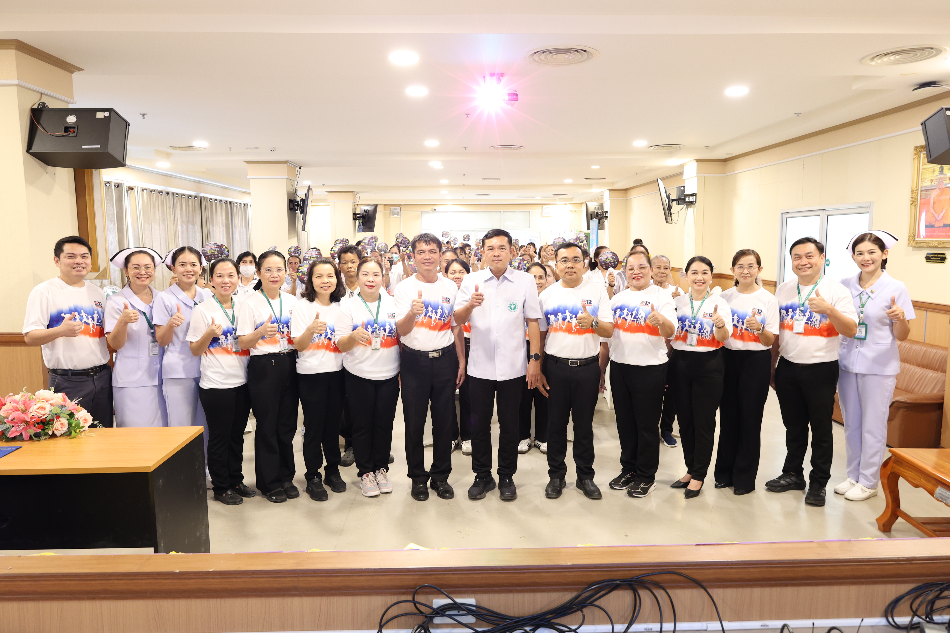 โรงพยาบาลเสลภูมิ จัดกิจกรรมให้ความรู้และรณรงค์ป้องกันโรคหลอดเลือดสมอง (Stroke) ภายใต้โครงการแสงนำใจไทยทั้งชาติ ปี 2569
